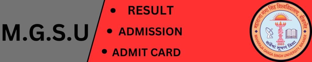 mgsu Result 2025
