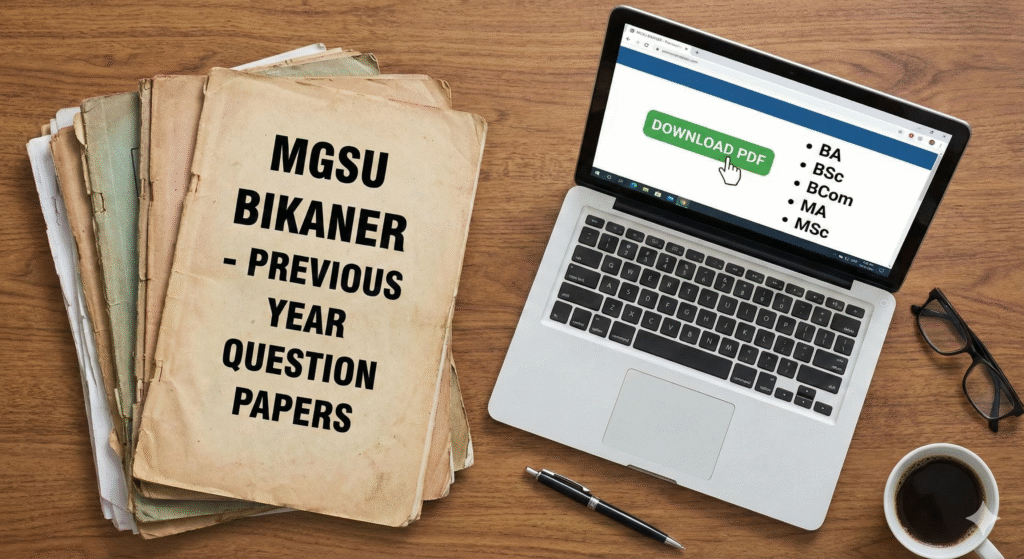 MGSU Previous Year Question Papers