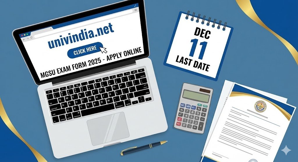 MGSU Exam Form 2025 Online Apply Portal
