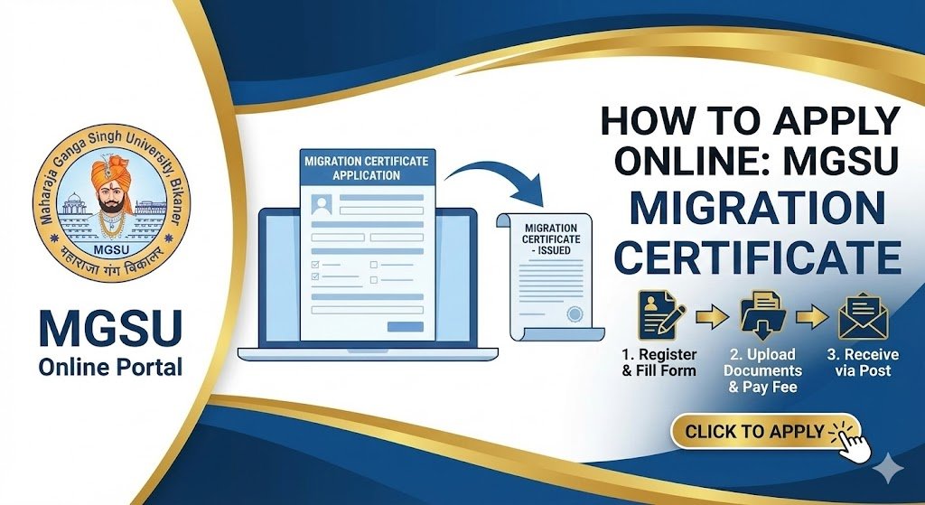 MGSU Migration Certificate Online